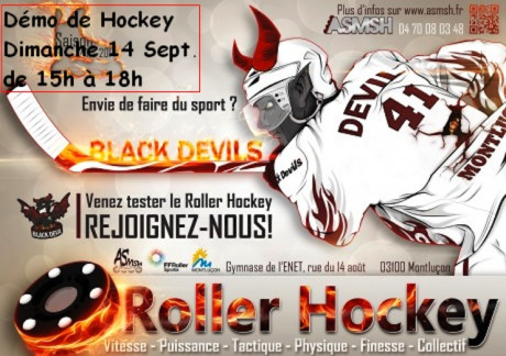 Venez tester le Roller Hockey