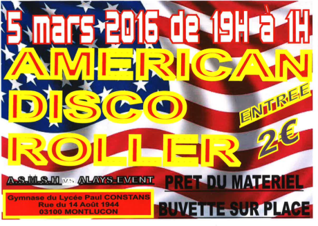 American Disco Roller: 5 mars 2016
